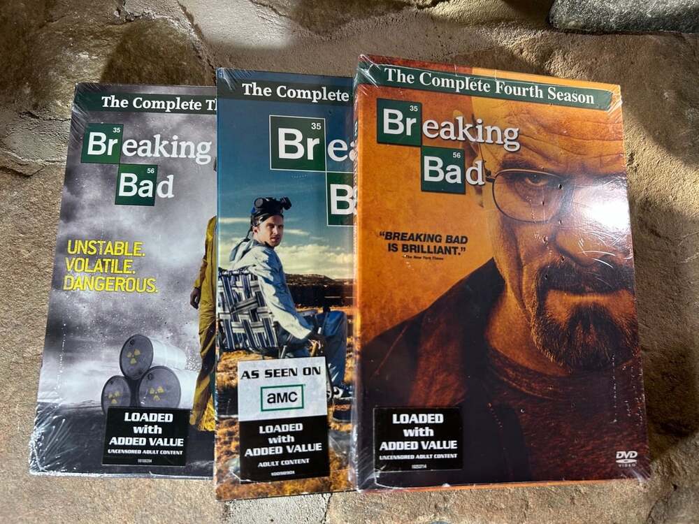 Breaking Bad Seasons 2,3,4 Complete NIP